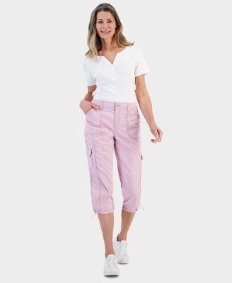 Style & Co Womens Cargo Capri Pants, Created for Macys Product Image