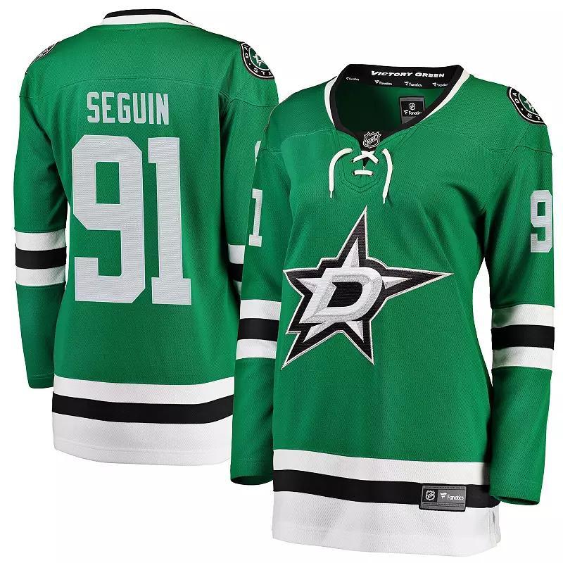 Women's Fanatics Branded Tyler Seguin Green Home Breakaway Player Jersey, Size: 3XL, Str Green Product Image