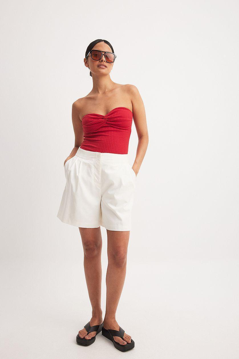 Front Twist Tube Top Product Image