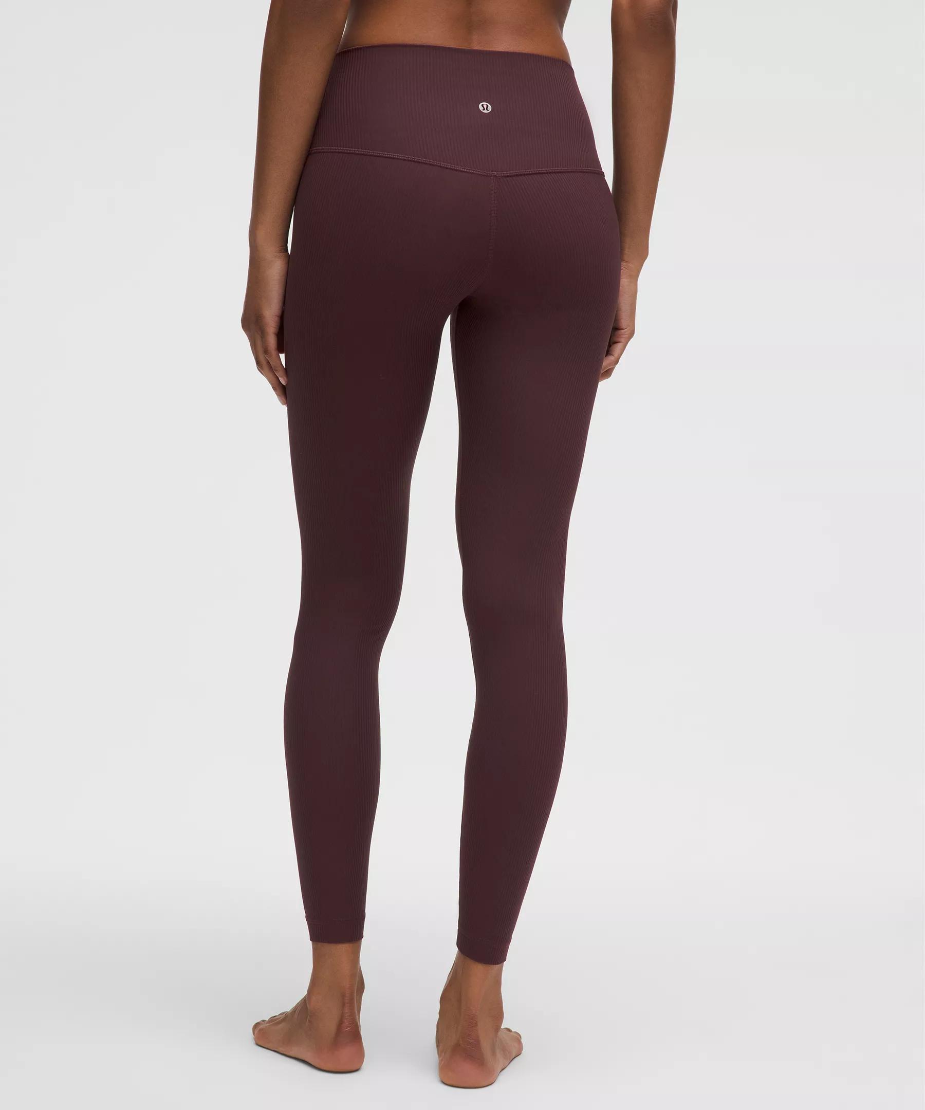 lululemon Align™ High-Rise Ribbed Pant 28" Product Image