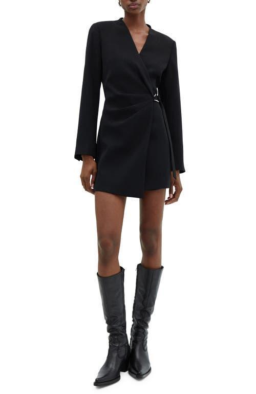 Mango Womens Side Buckle Dress Product Image