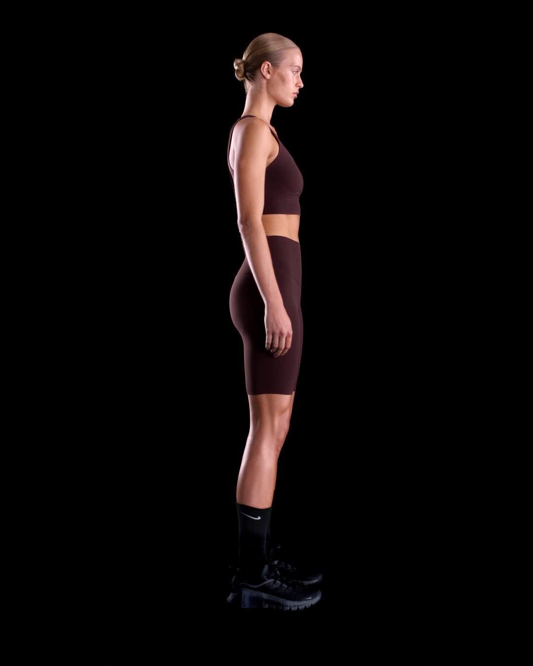 Nike Women's Zenvy Medium-Support Padded Longline Sports Bra Product Image