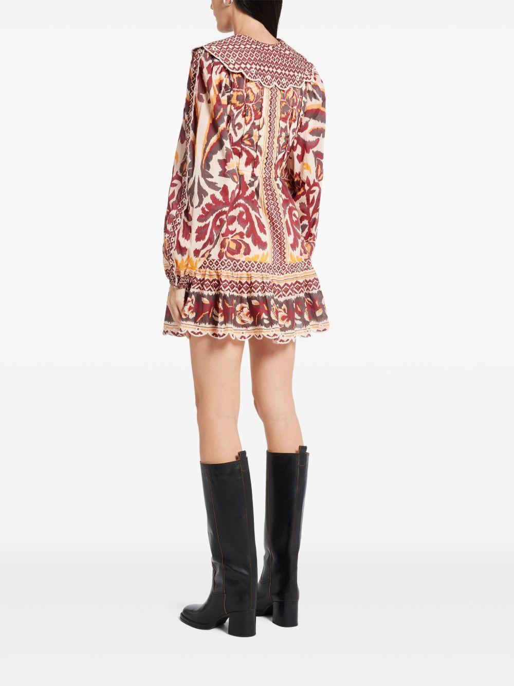 printed mini dress Product Image