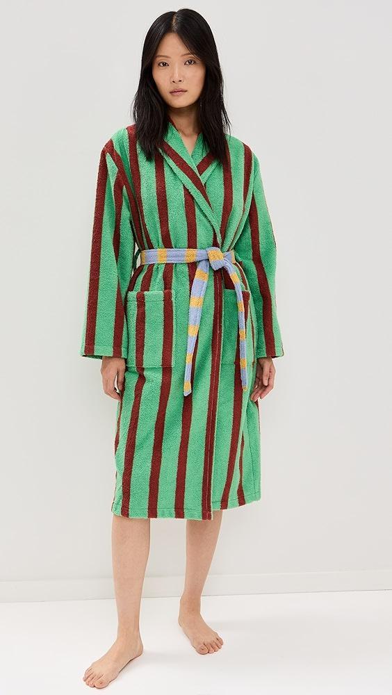 Dusen Dusen Stripe Bathrobe | Shopbop Product Image