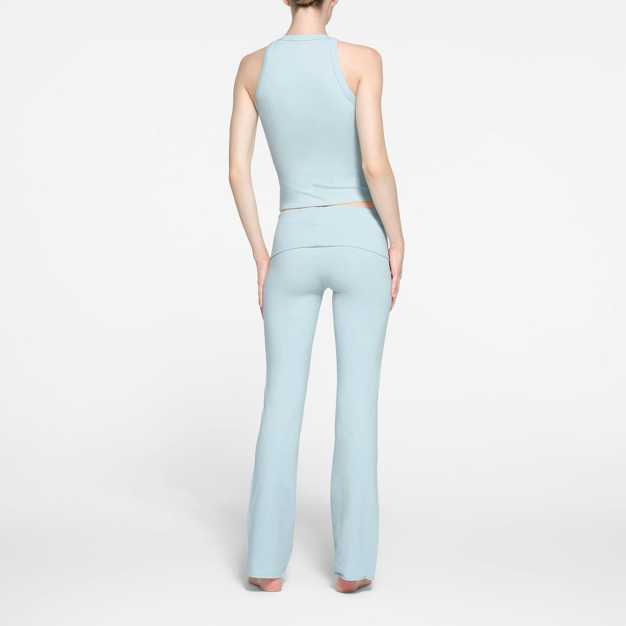 COTTON JERSEY CREW NECK TANK | OPAL Product Image