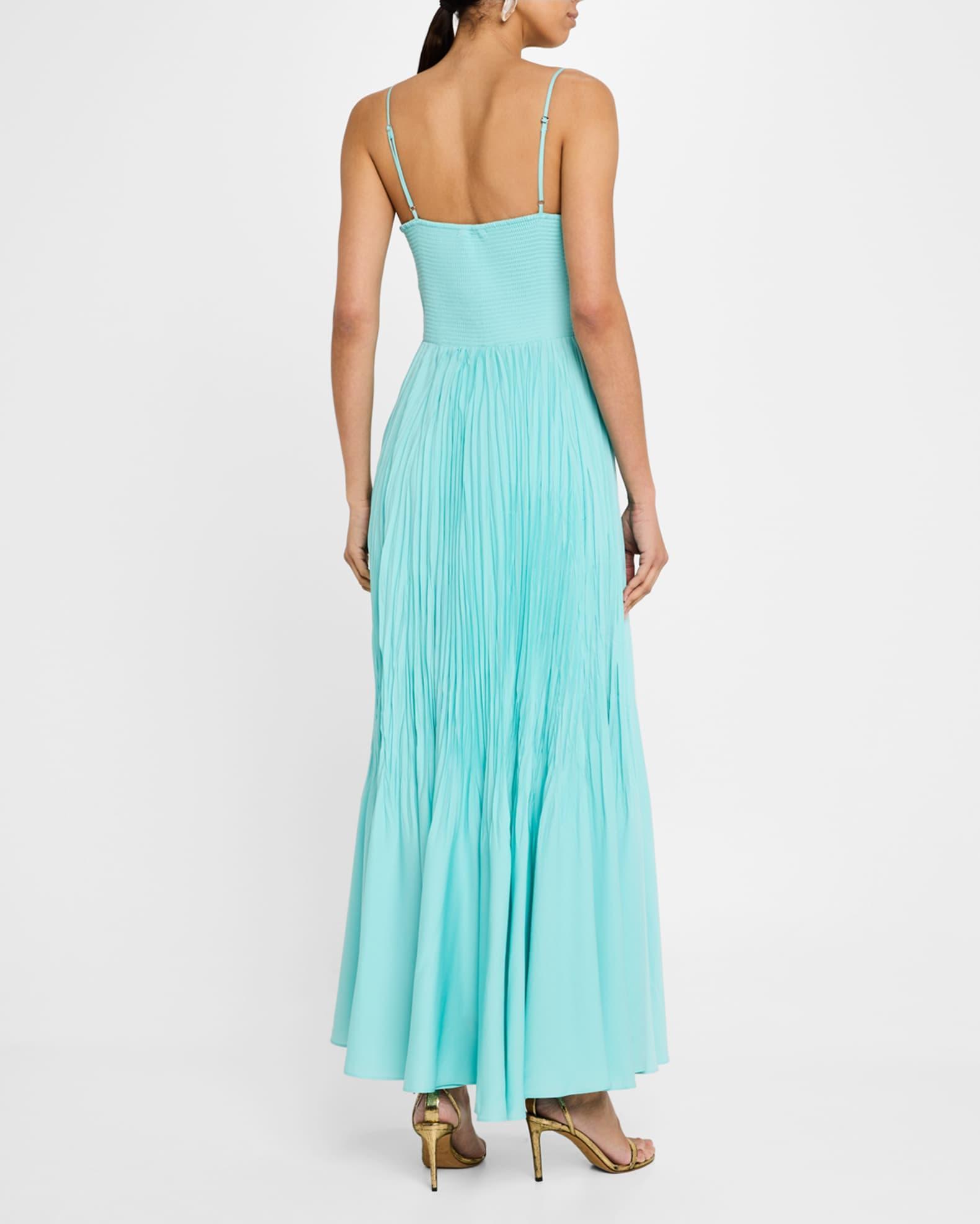 Morgan Pleated Crossover Maxi Dress Product Image
