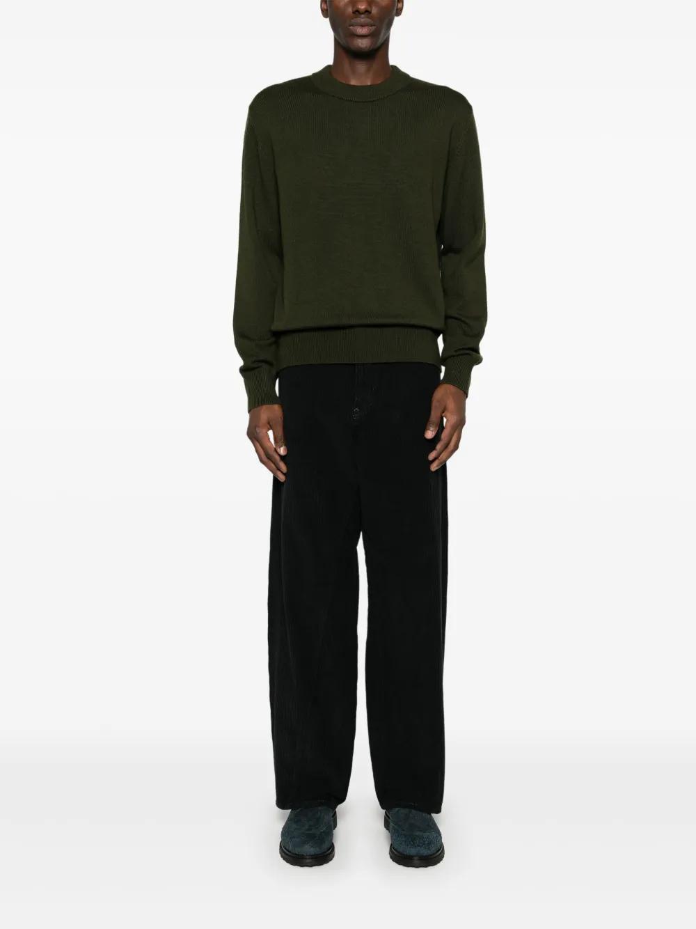 SUNFLOWER Corduroy Trousers In Black Product Image
