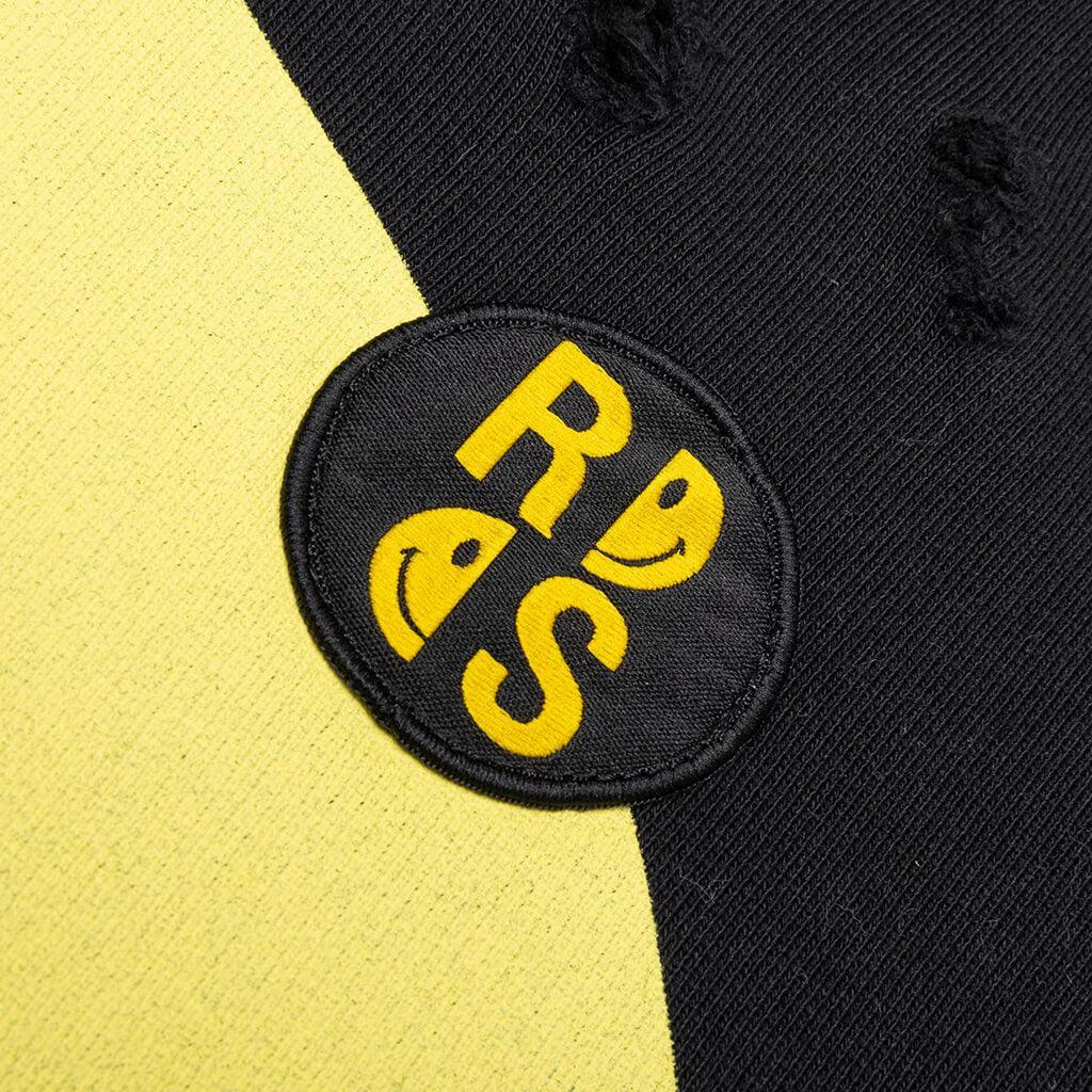 Raf Simons x Smiley Smiley Print 50th Anniversary Hoodie - Black Male Product Image
