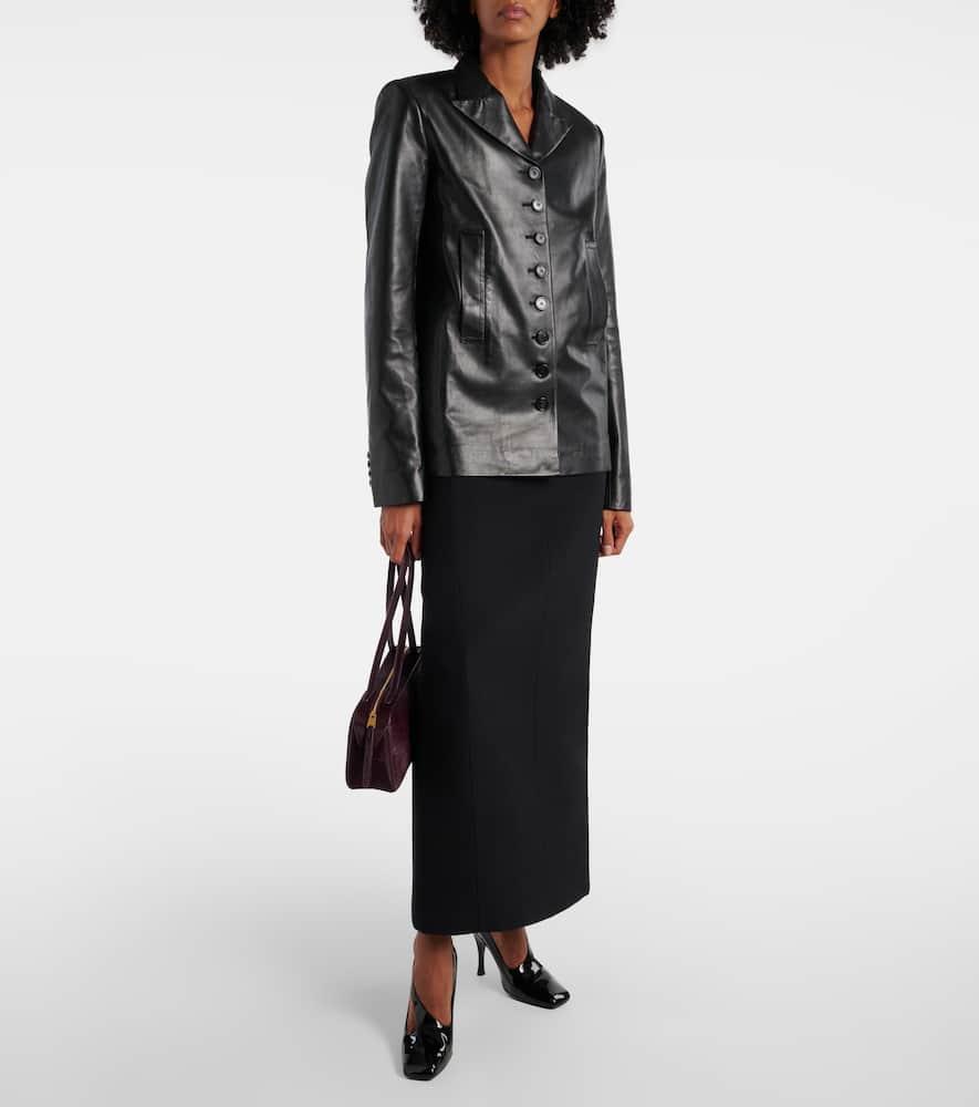 KHAITE Yao Dress In Black Product Image