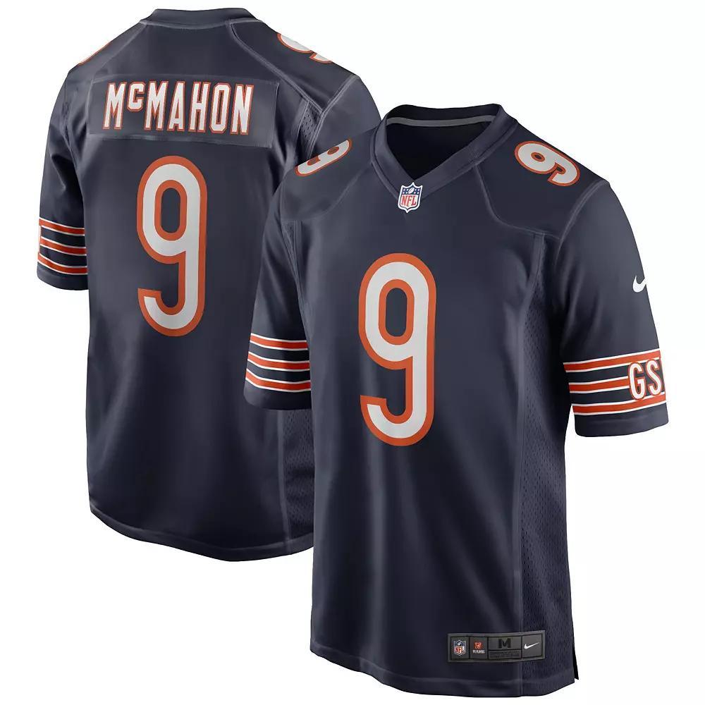 Men's Nike Jim McMahon Navy Chicago Bears Game Retired Player Jersey, Size: 2XL, Blue Product Image
