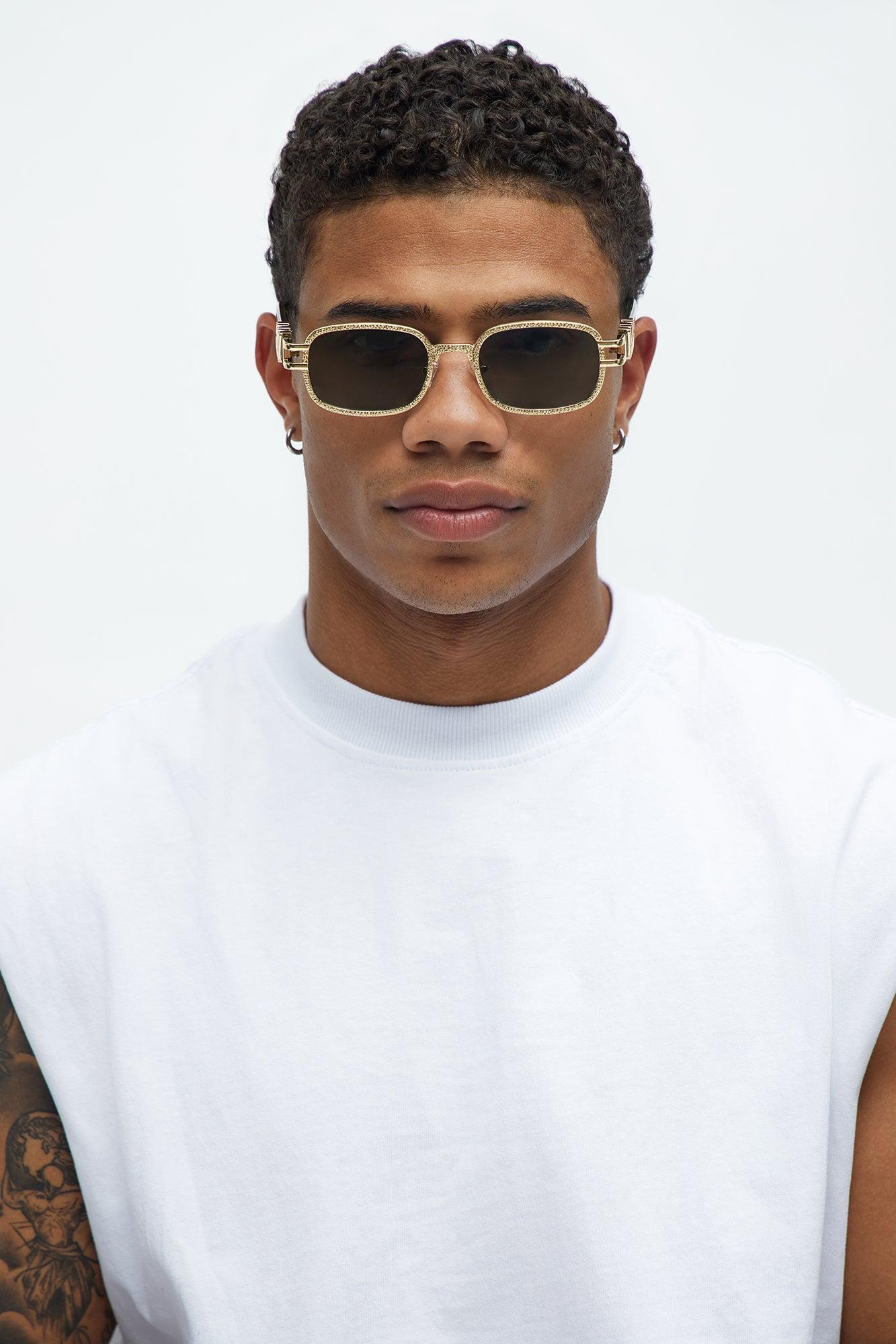See Me Shining Sunglasses - Green/combo Product Image