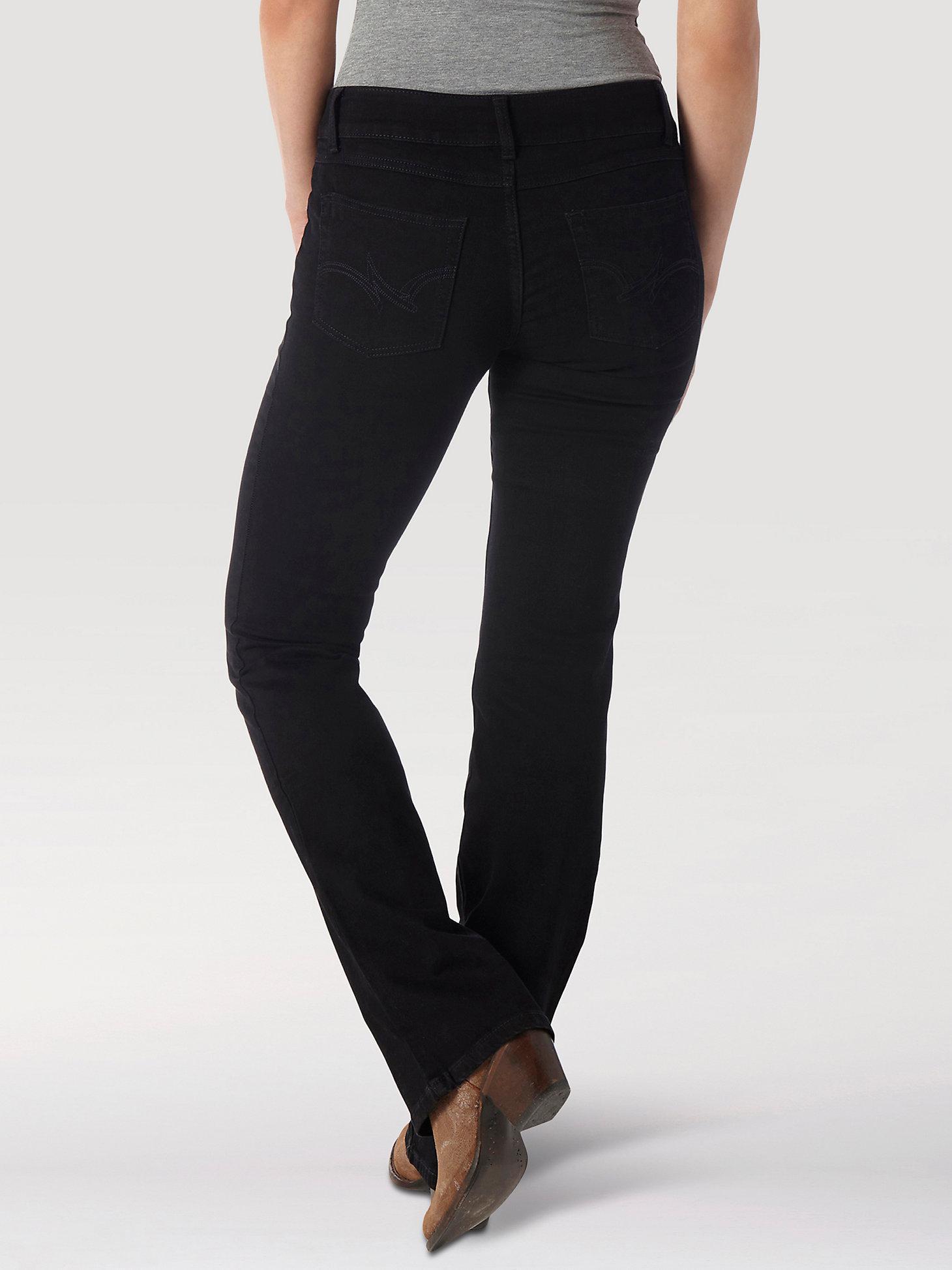 Women's Essential Mid-Rise Bootcut Jean | Women's JEANS | Wrangler® Product Image