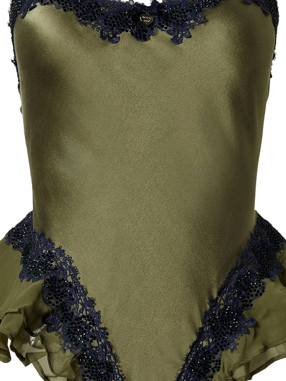 rhinestone-embellished bodysuit  Product Image