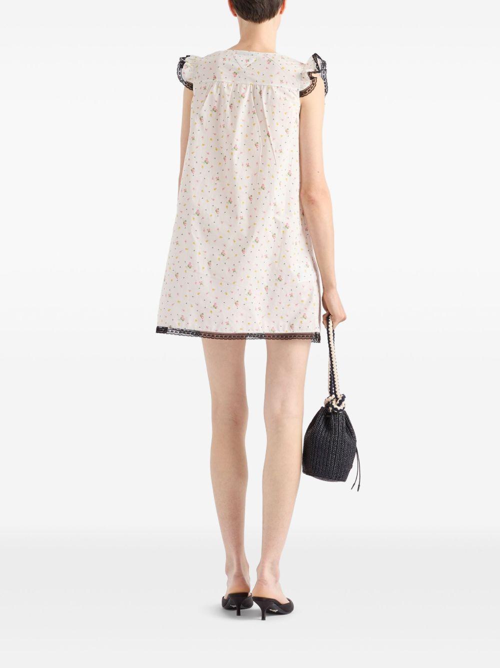 floral-print mini dress Product Image