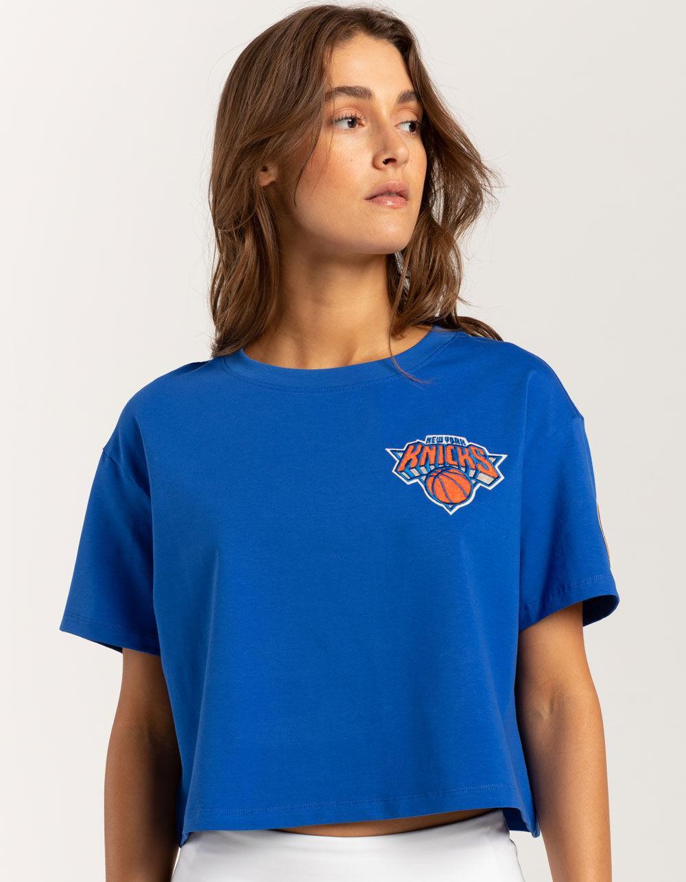 PRO STANDARD New York Knicks Womens Crop Tee Product Image
