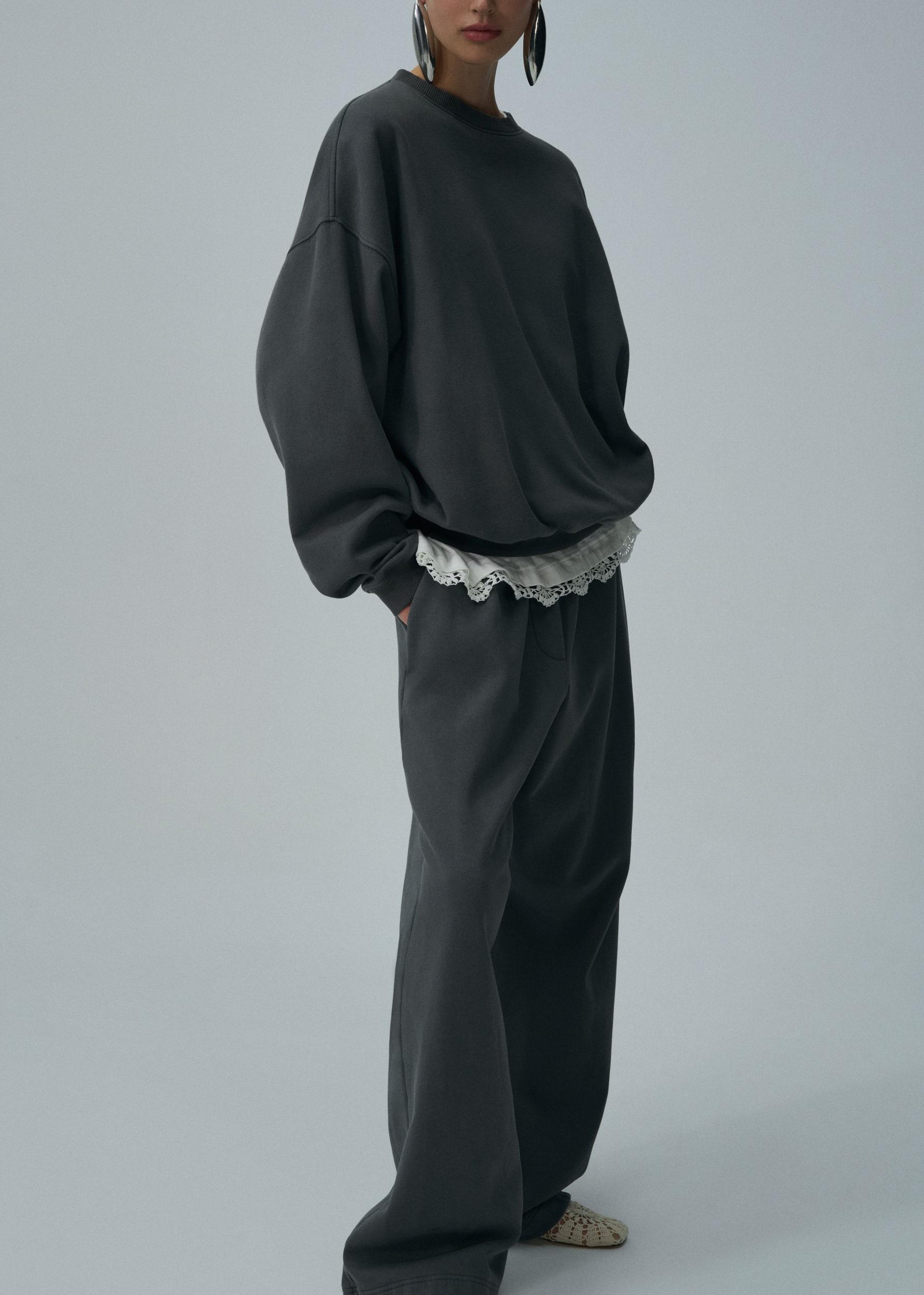 Warszawa 2014 sweatshirt in grey Product Image