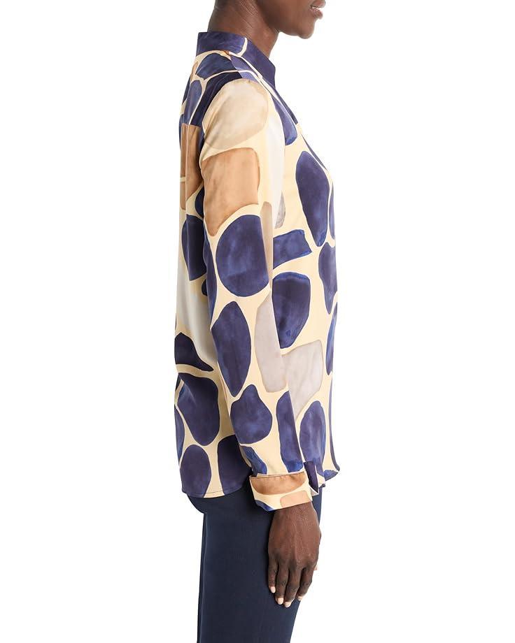 Women's NIC+ZOE Playful Pebble Woven Shirt Product Image