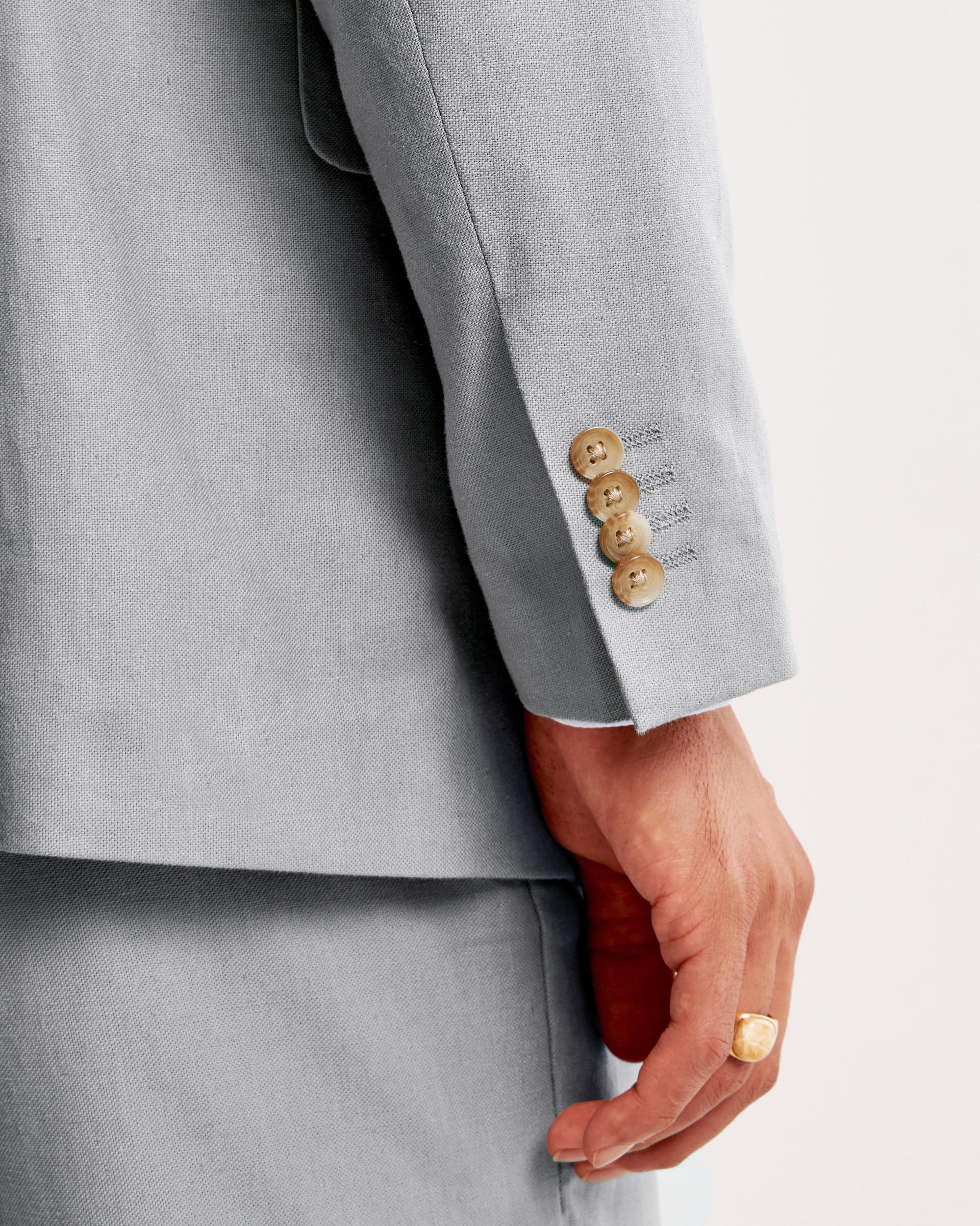 The A&F Collins Tailored Double-Breasted Blazer Product Image