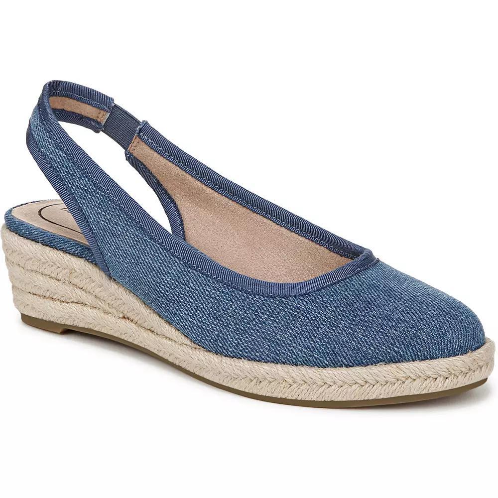 LifeStride Kayden Women's Espadrille Singback Shoes, Size: 7.5, Blue Blue Product Image