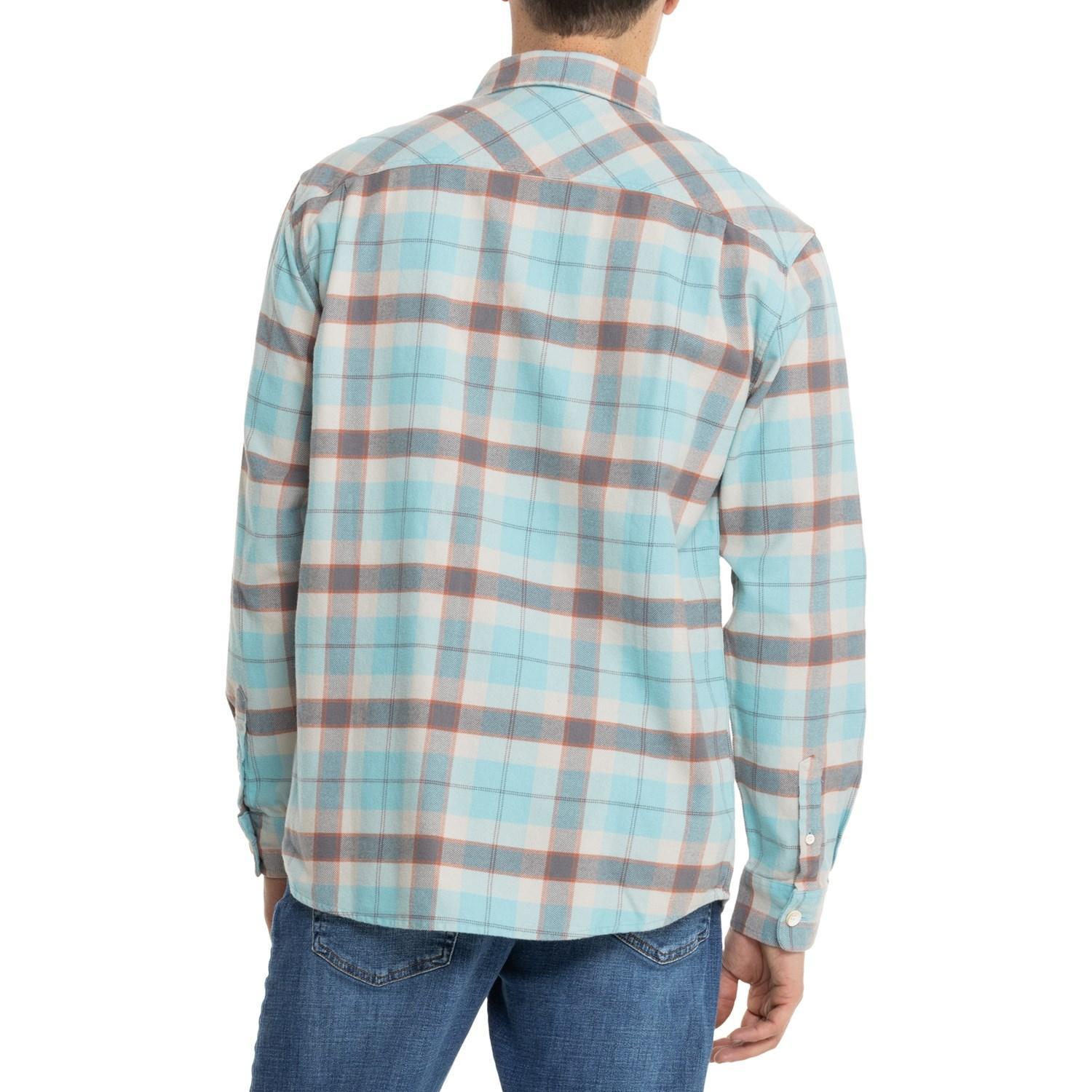 Quiksilver Waterman Dawn Patrol Flannel Shirt - Long Sleeve Product Image