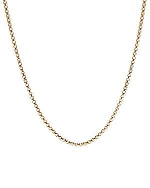 Womens Box Chain Necklace in 18K Rose Gold, 1.7MM Product Image