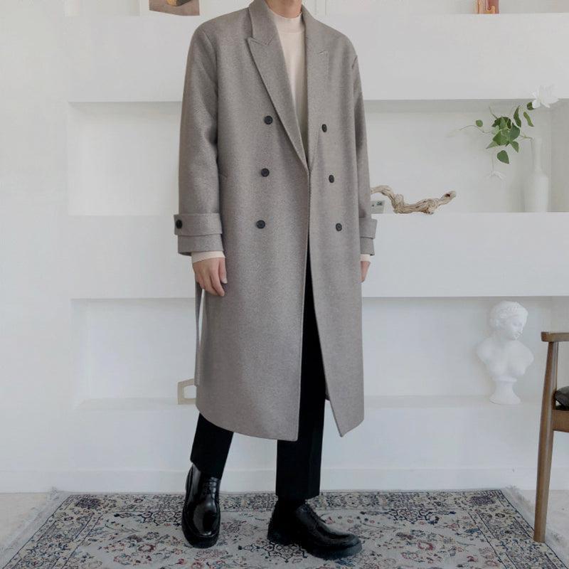 RT No. 3403 BELT WOOLEN COAT JK Product Image