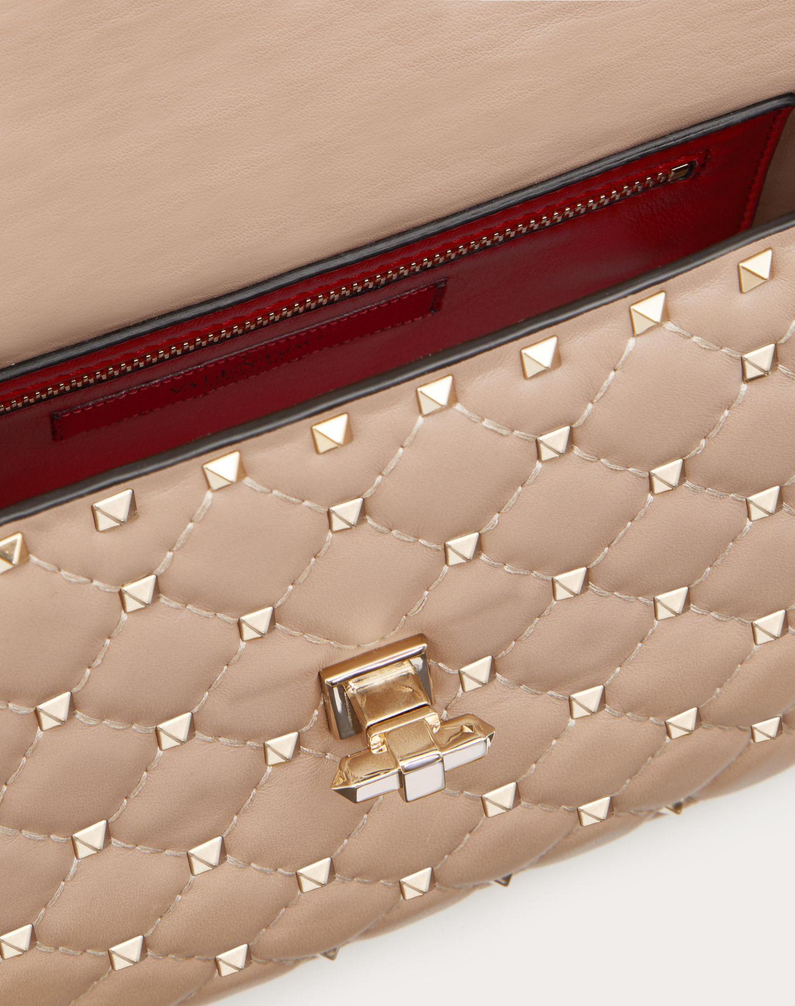 Medium Nappa Rockstud Spike Bag  Product Image
