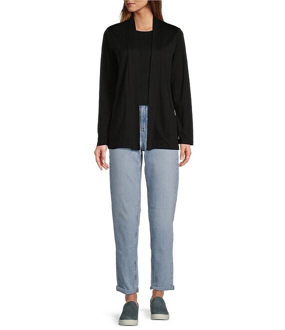 L.L.Bean Pima Cotton Long Sleeve Pocket Cardigan Product Image