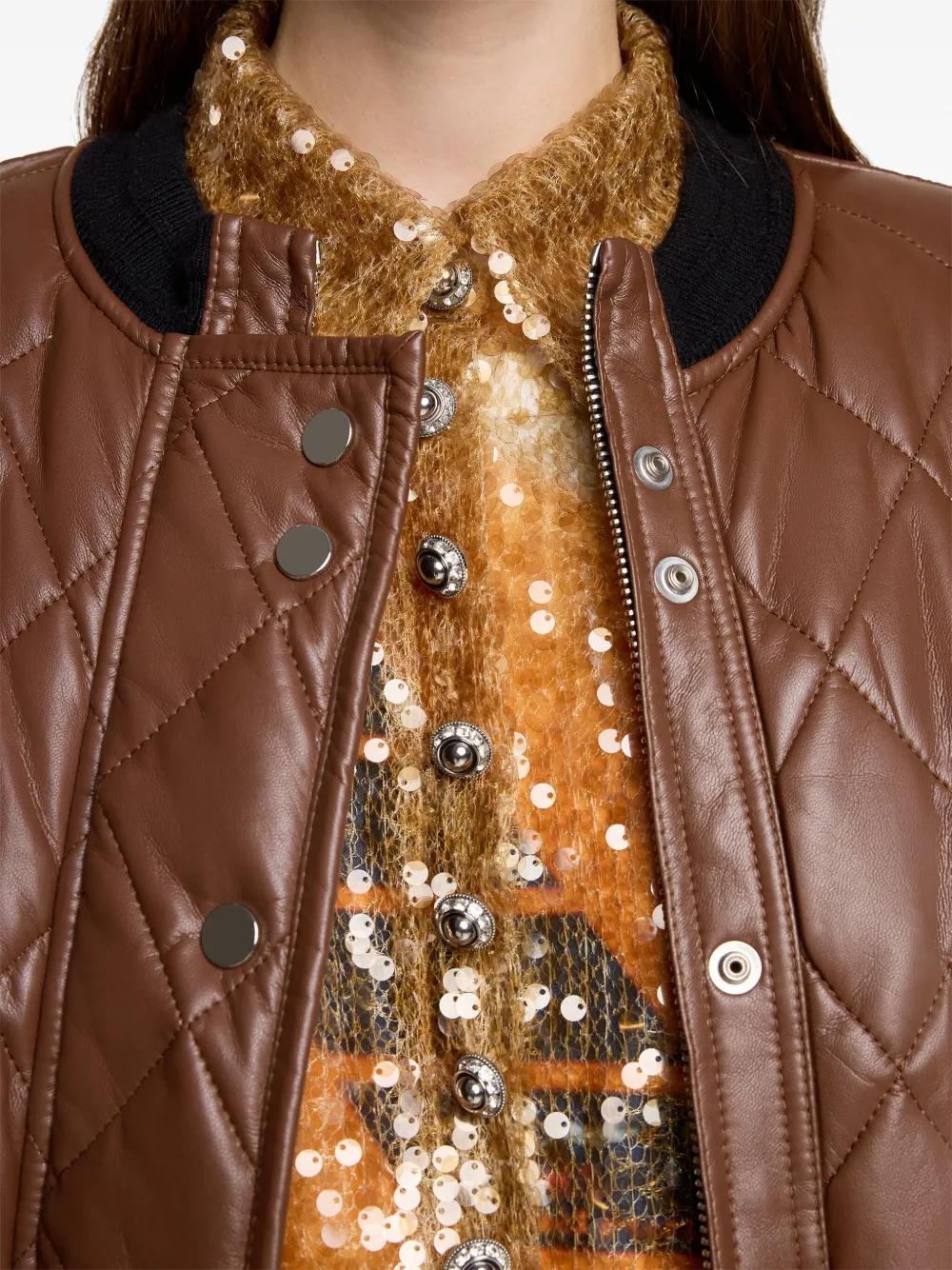 long quilted blouson Product Image