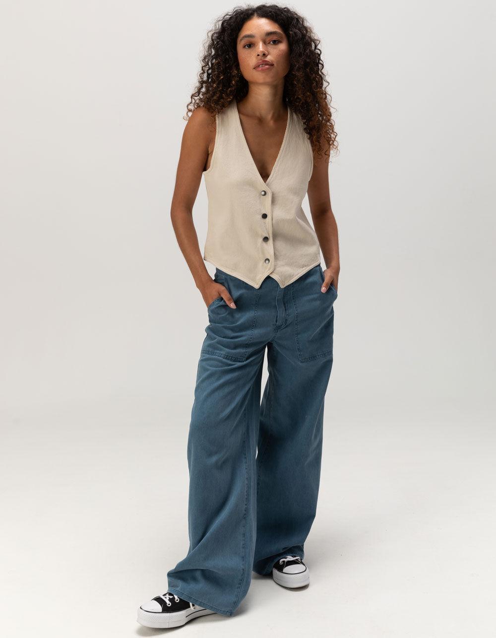 BRIXTON Ryder Womens Vest - ANTIQUE WHITE Product Image