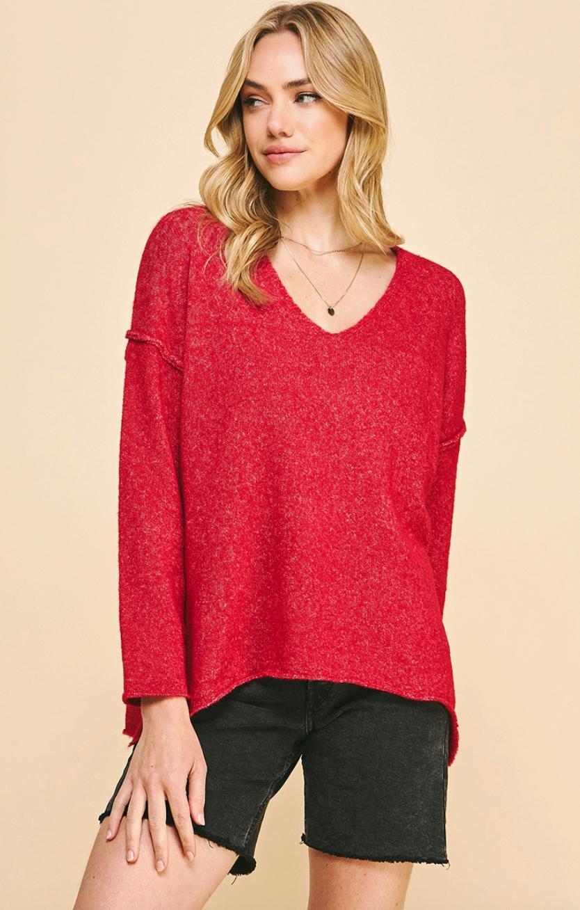 Super Soft V-Neck Sweater Product Image