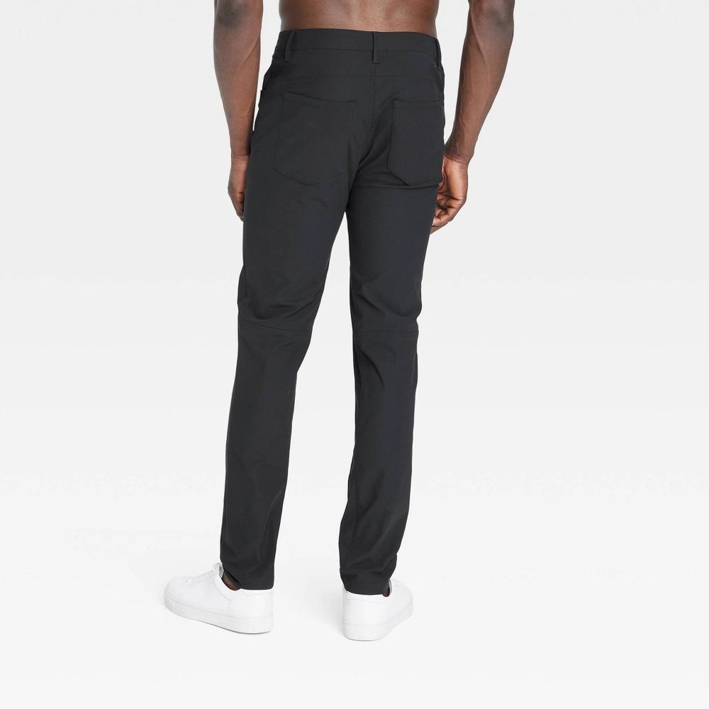 Mens Big Golf Slim Pants - All In Motion Black Onyx 30x34 Product Image