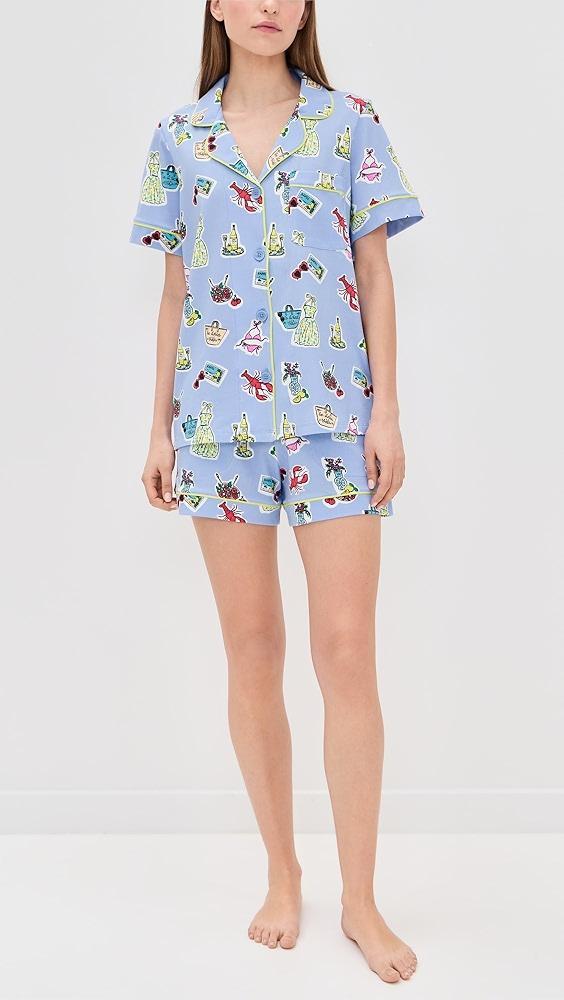 BedHead PJs Cotton Jersey Knit Classic Shorty PJ Set | Shopbop Product Image