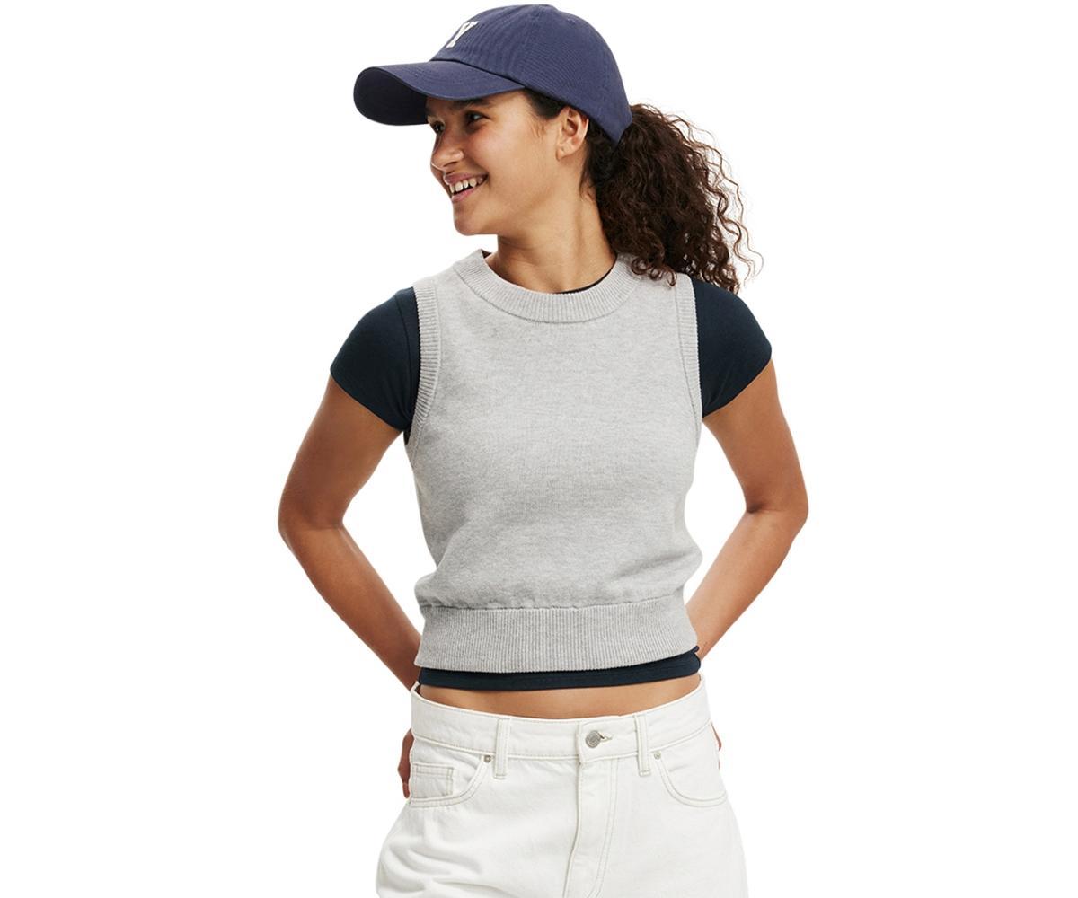 Cotton On Womens Everfine Crew Neck Vest Product Image