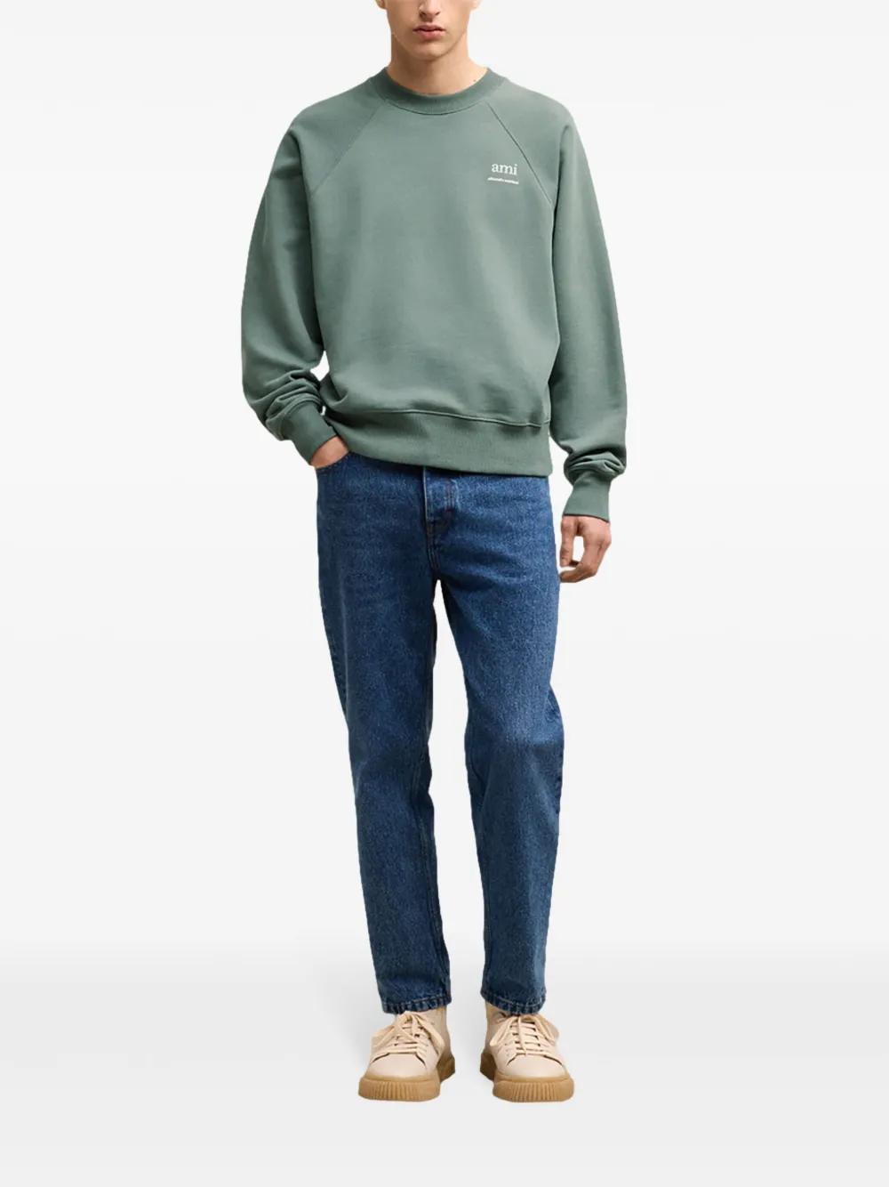 Ami Alexandre Mattiussi organic-cotton sweatshirt Product Image