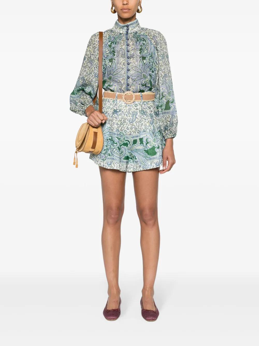 Ottie paisley-print blouse Product Image