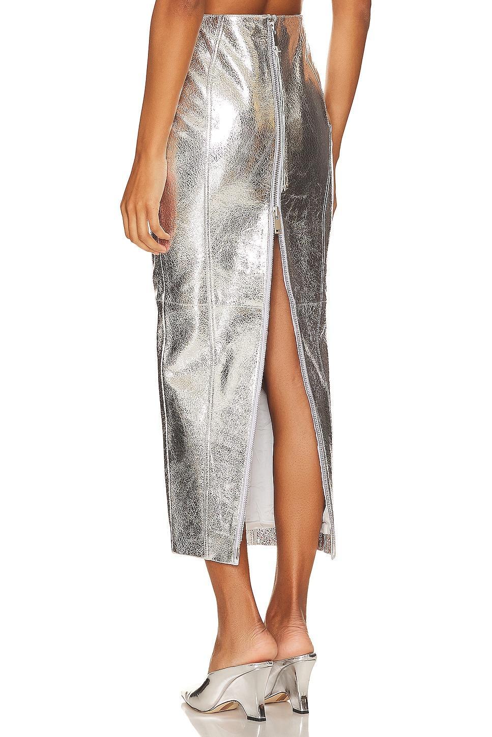 Liza Leather Skirt retrofete Product Image