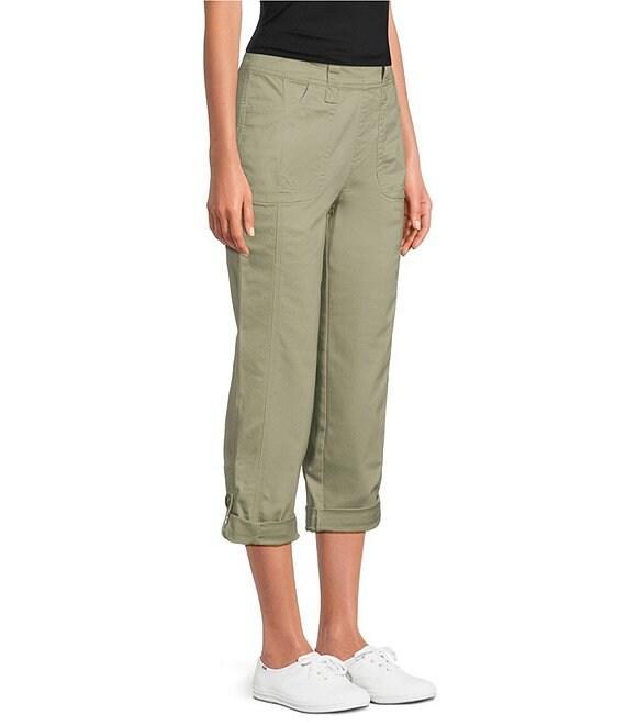 Westbound the Utility Crop Mid Rise Pull-On Pants Product Image