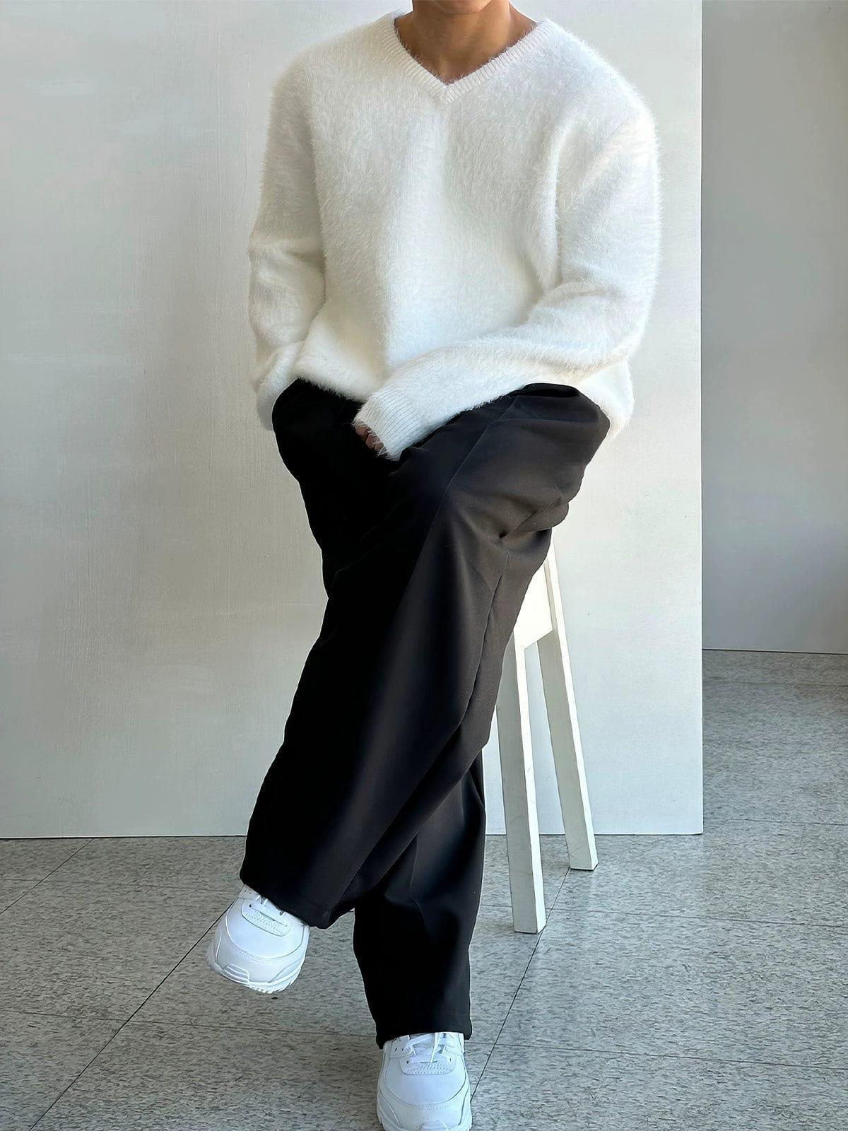 RT No. 12285 PLEATED BAGGY PANTS Product Image