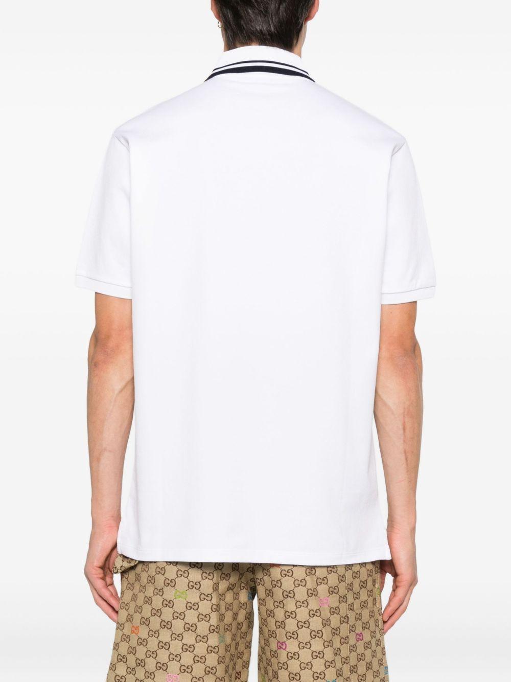 tipped collar polo shirt Product Image