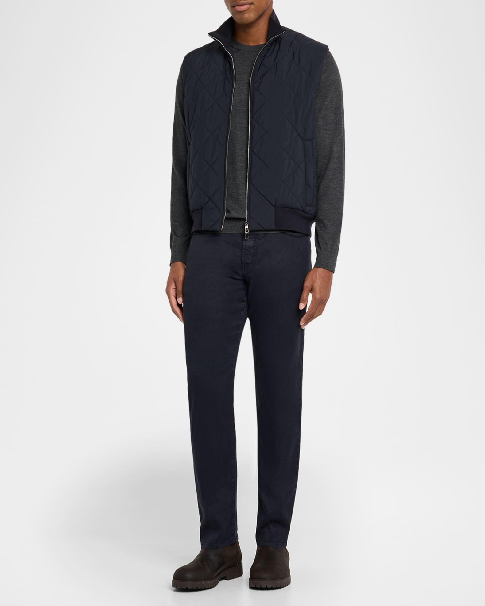 Men's Sottile Wool, Silk and Cashmere Crewneck Sweater Product Image