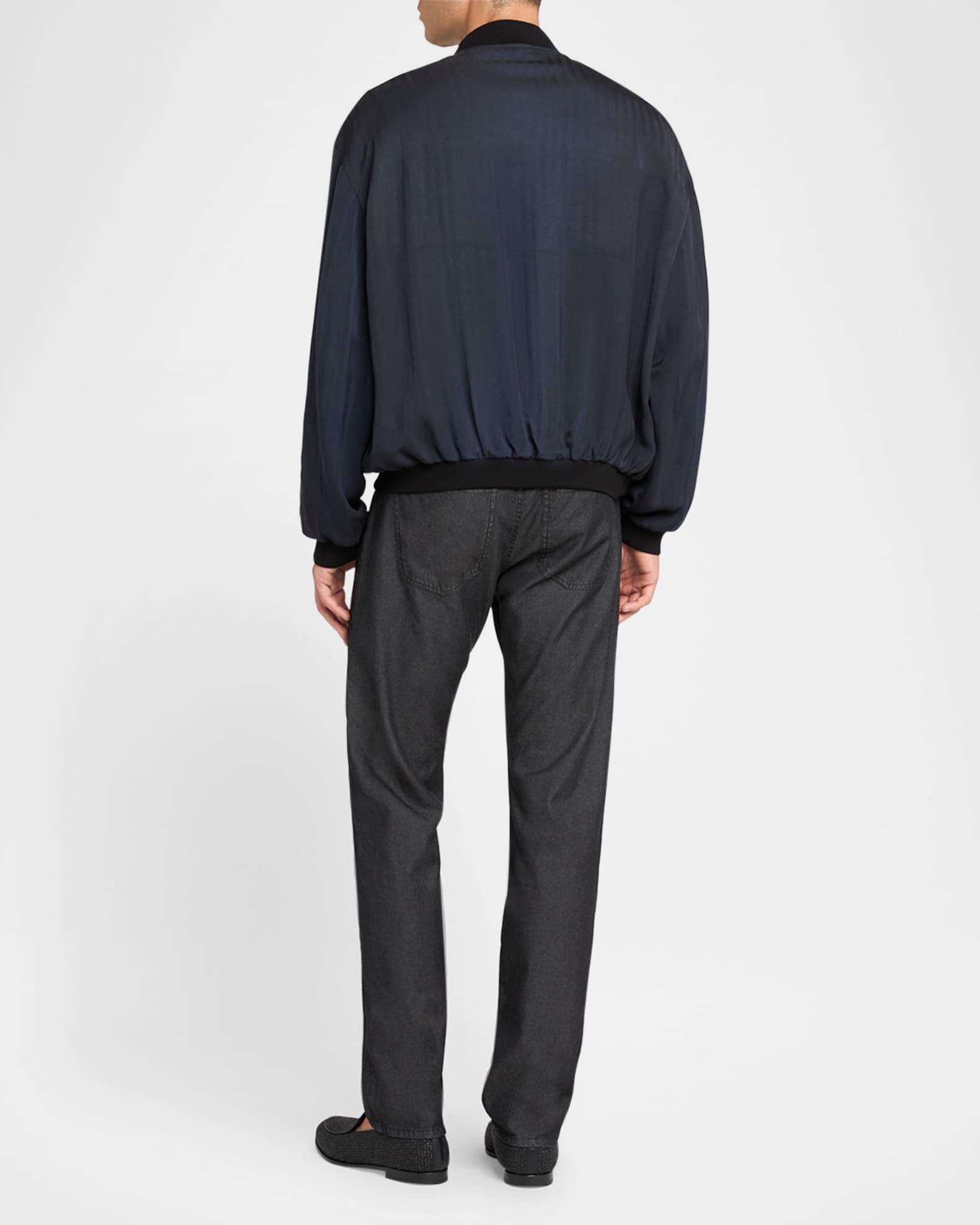 Men's Chevron Utility Bomber Jacket Product Image