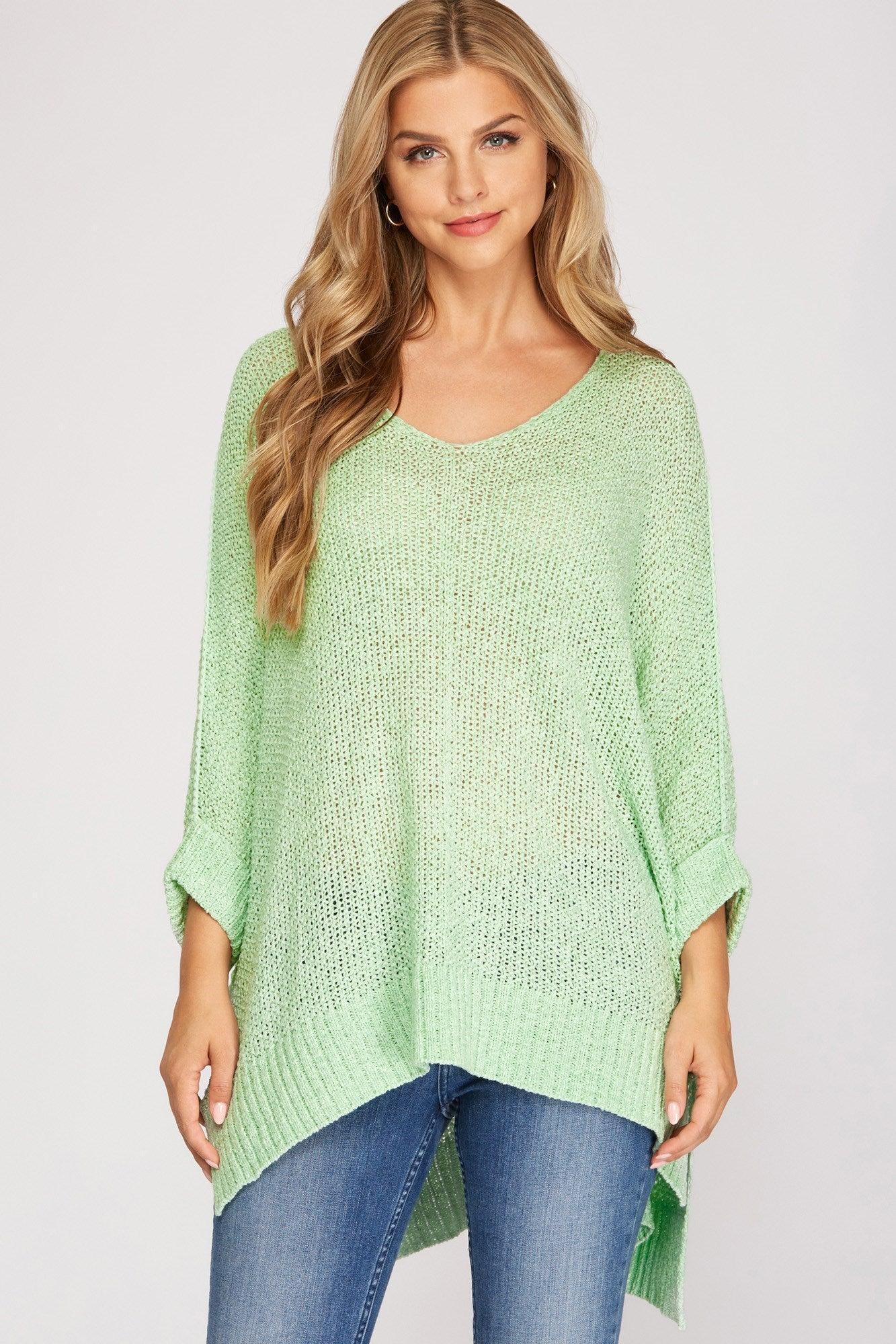 Beachy Sweater Tunic Product Image