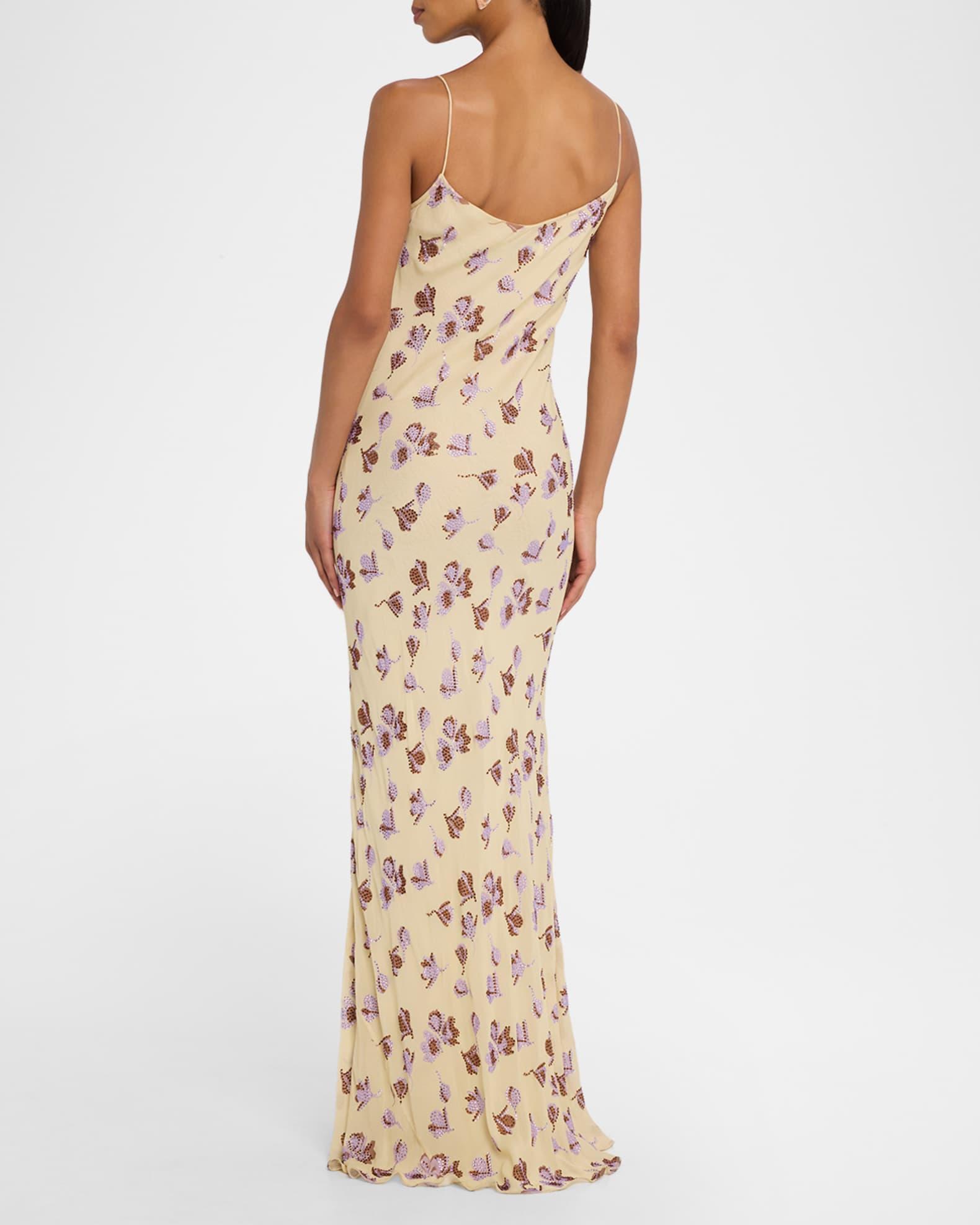 Embellished Floral Maxi Dress Product Image