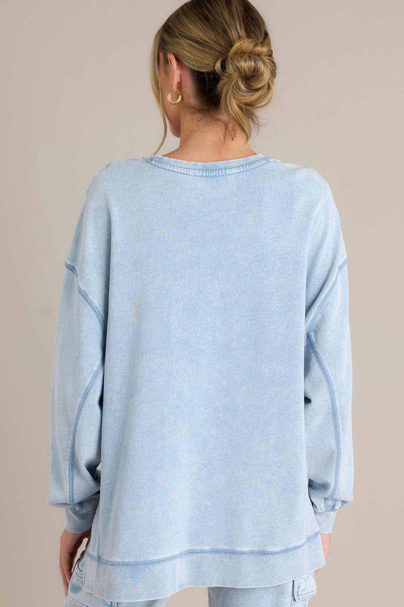 Z-Supply Knit Denim Washed Indigo Modern Weekender Product Image