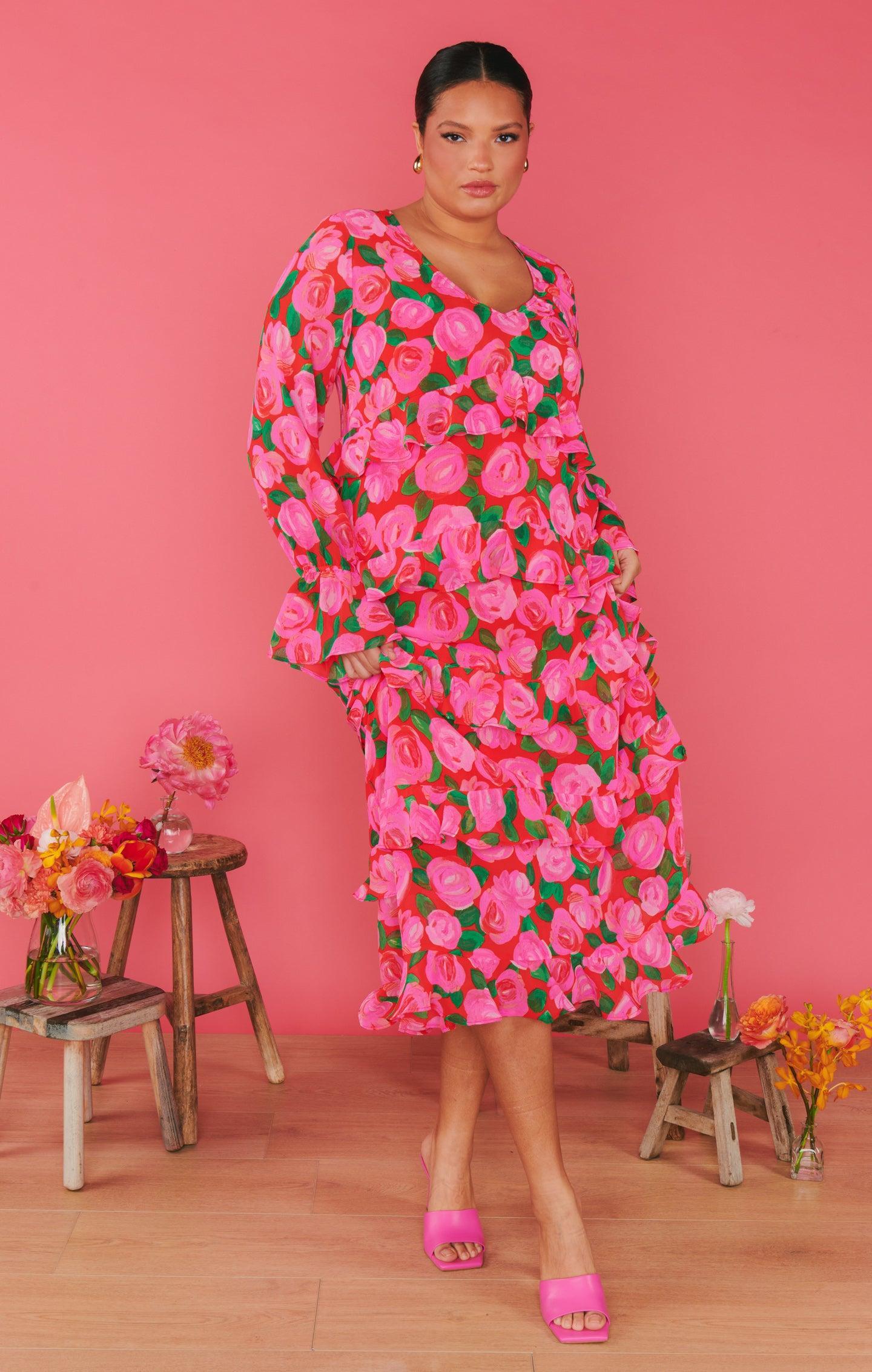 Fleetwood Maxi Dress ~ Rosie Blooms Product Image