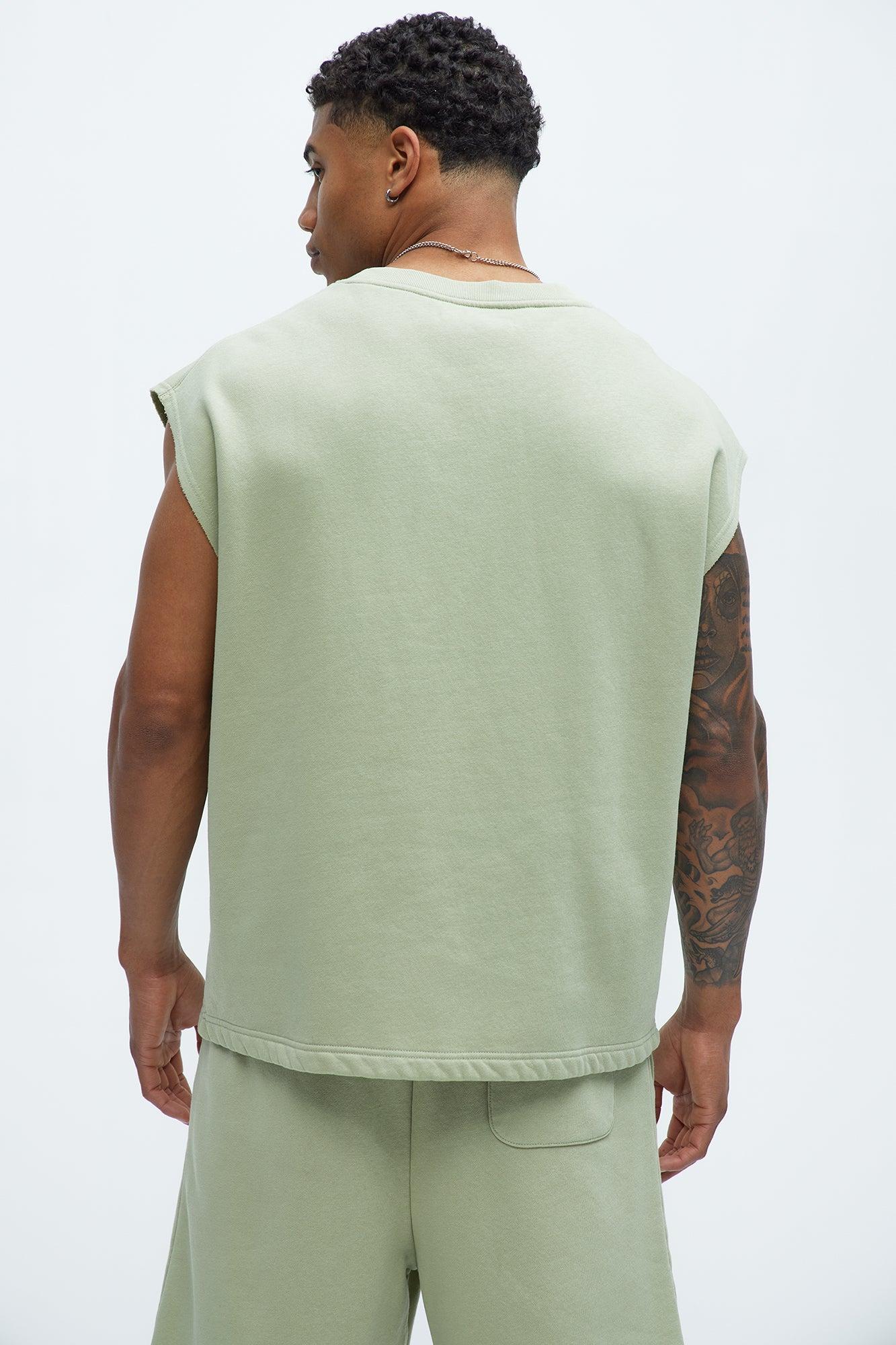 90s Muscle Tee - Green Product Image