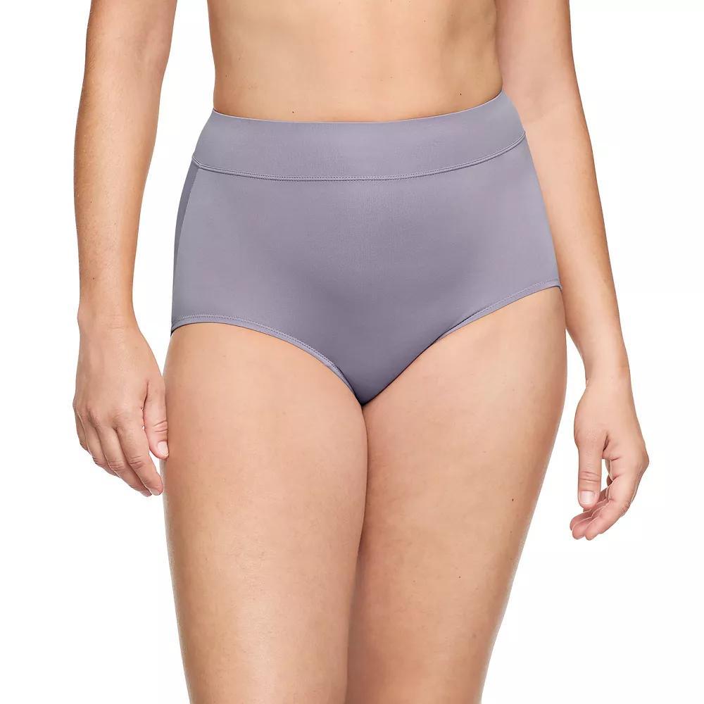 Warners No Pinching No Problems® Tailored Brief 5738, Women's, Purple Gray Product Image