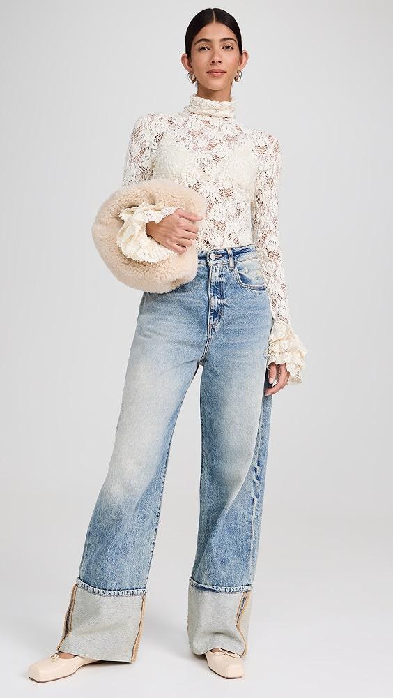 MSGM Lace Blouse | Shopbop Product Image