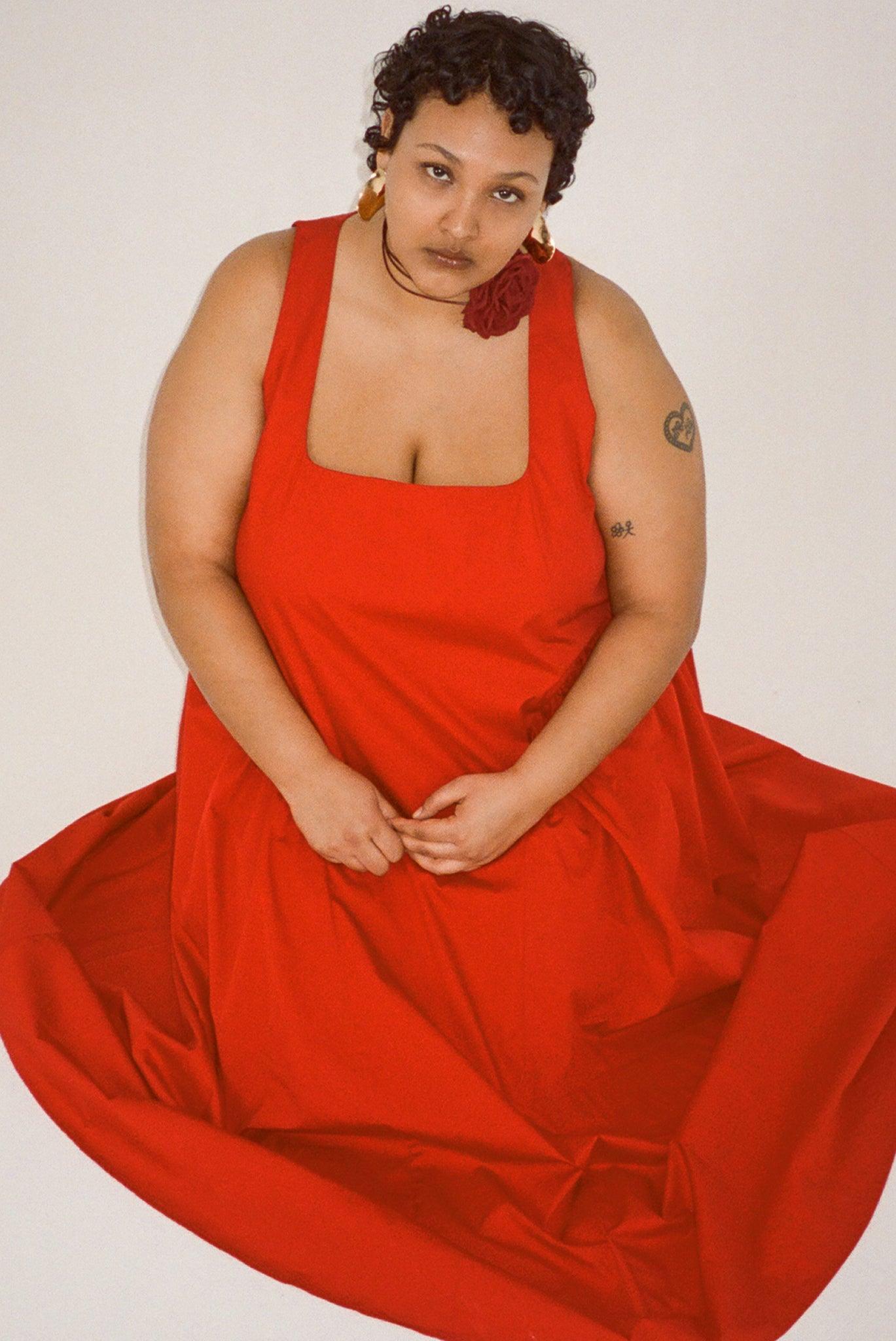 Vanessa Dress - Scarlet Product Image